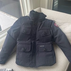 Canada goose navy winter jacket